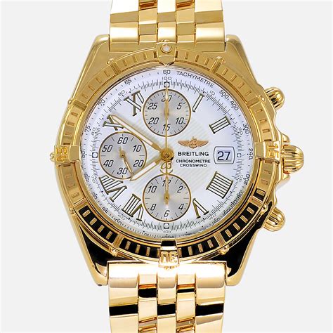 breitling gold uhr